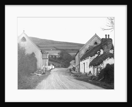 Barregarrow Cross Roads, outskirts of Kirk Michael, Isle of Man by George Bellett Cowen